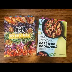 SOLD SOLD SOLDCookbook bundle! Tasty everyday & the modern cast iron cookbook
